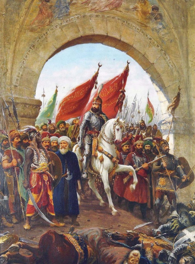 L'entr�e de Mehmed II dans Constantinople