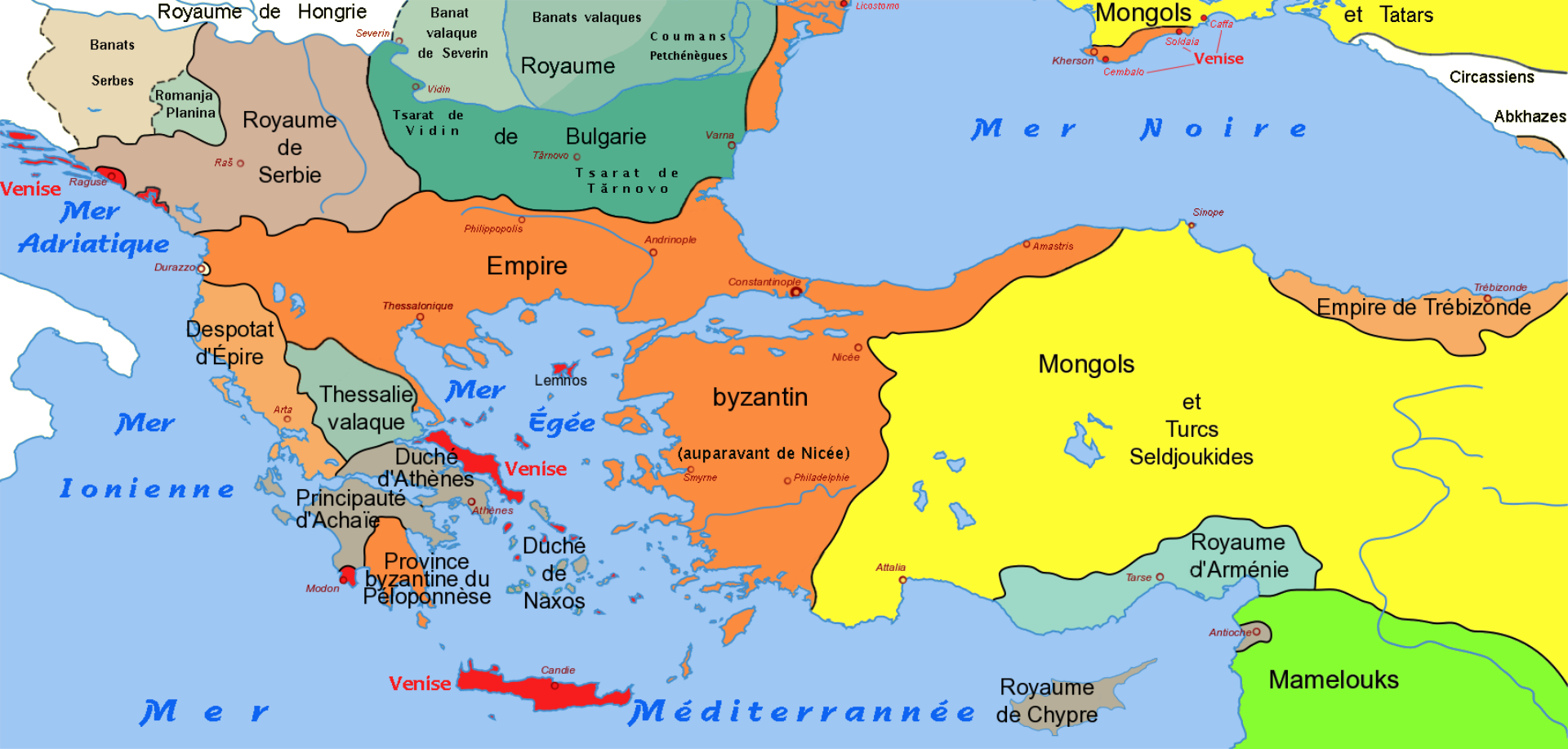 L'Empire byzantin sous Michel VIII