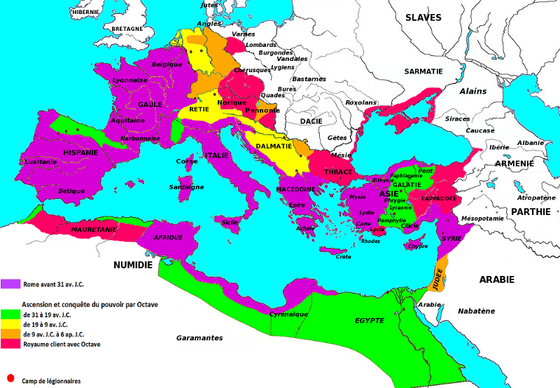 L'Empire d'Auguste  Trajan