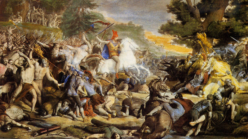 La bataille de Teutobourg