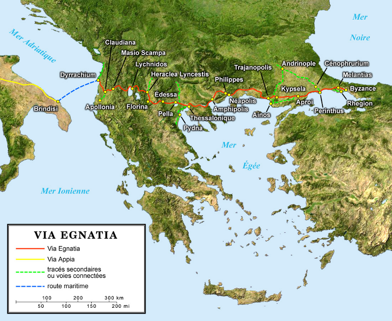 La via Egnatia