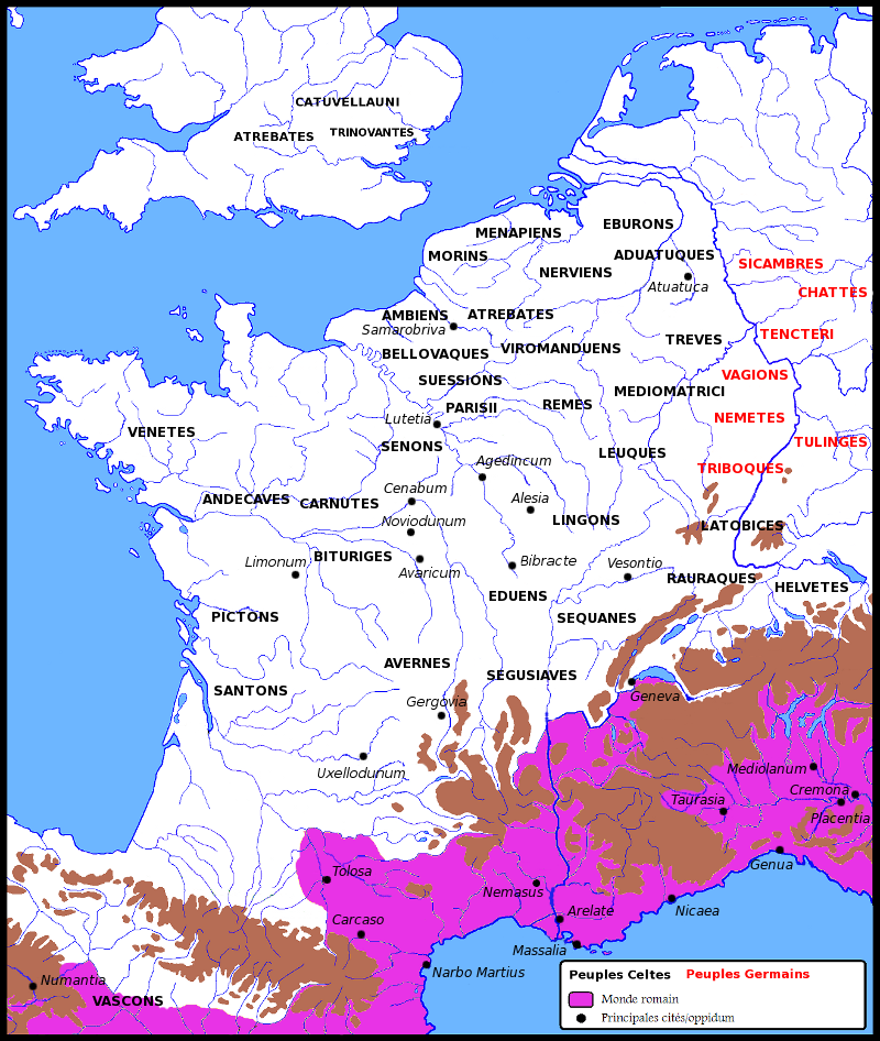 La guerre des Gaules