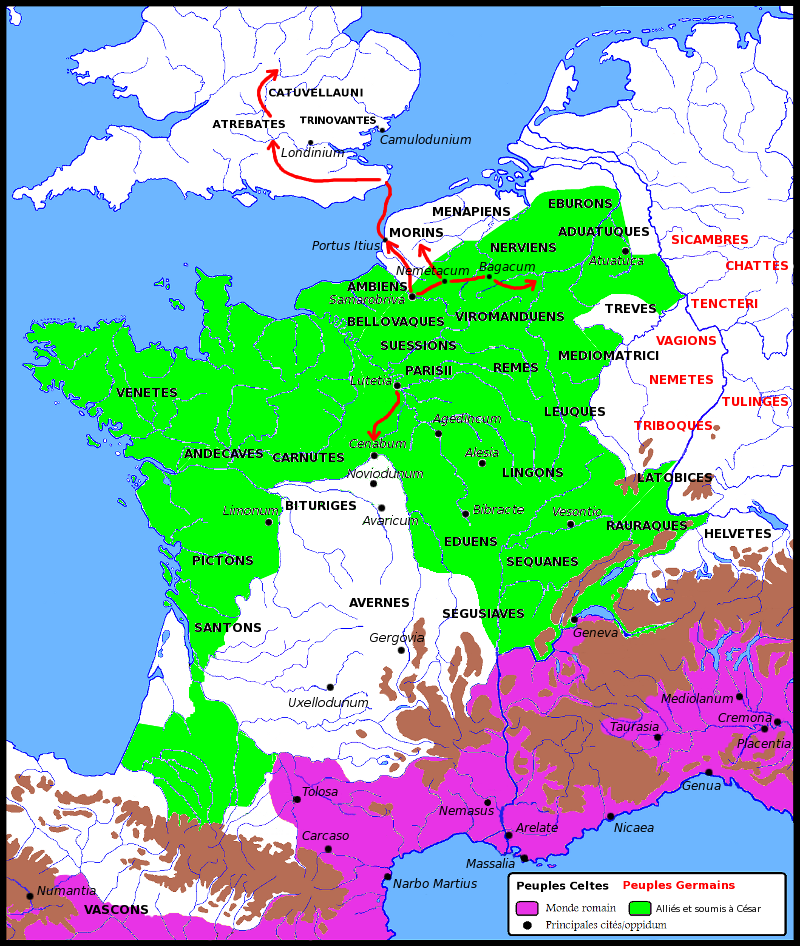 La guerre des Gaules