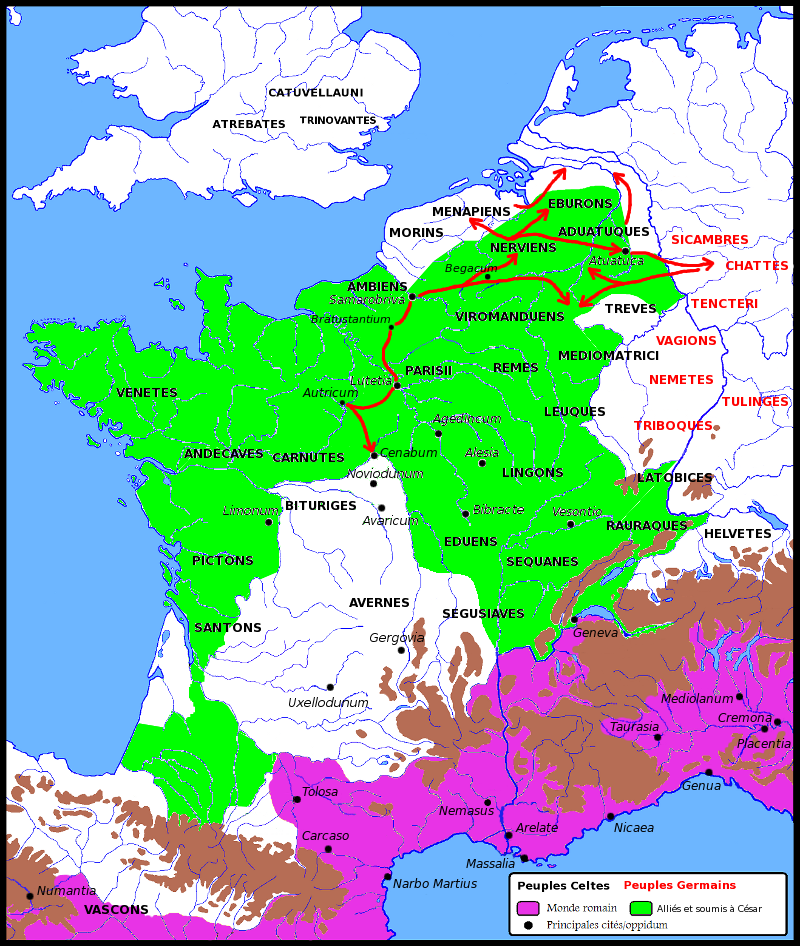 La guerre des Gaules