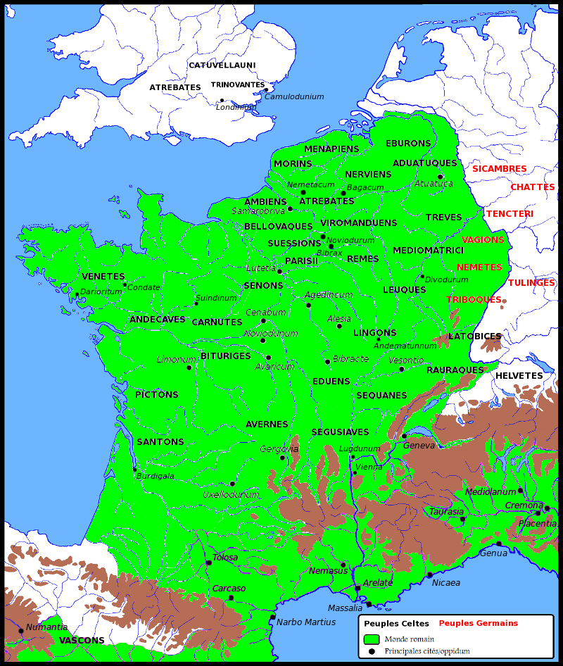 La guerre des Gaules