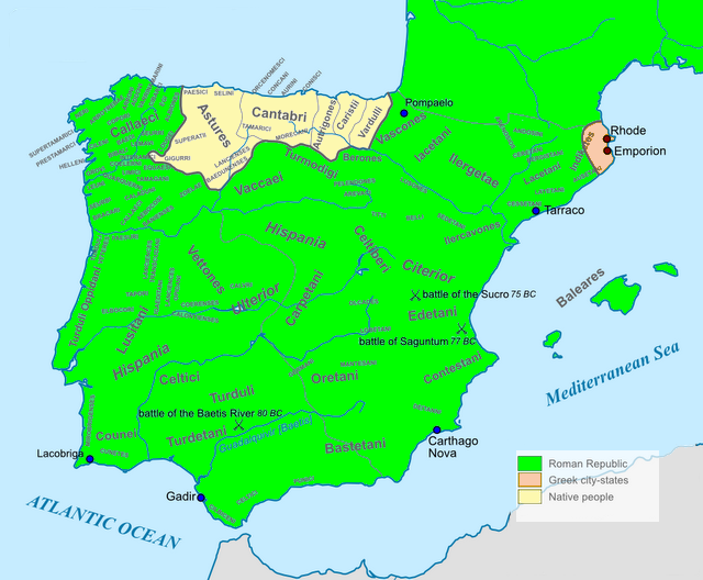 L'Espagne au Ier sicle av. J.C.