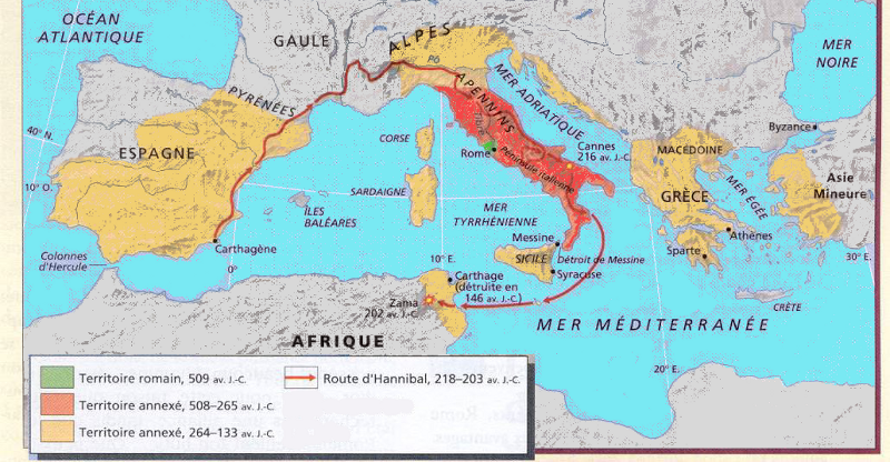 La croissance de la r&eacute;publique romaine