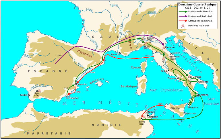 La seconde guerre punique